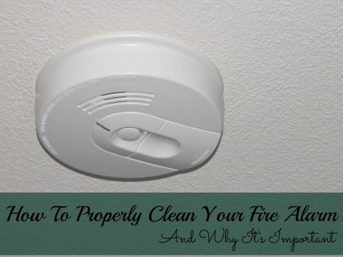 My Experience On Why It’s Important To Clean Your Fire Alarm!