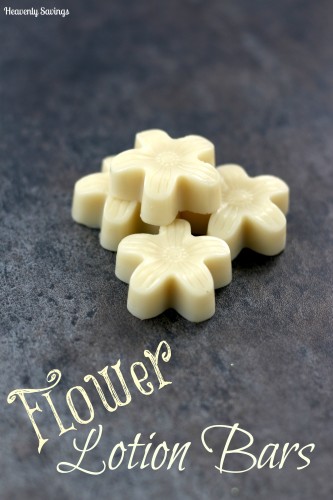 Flower Lotion Bars