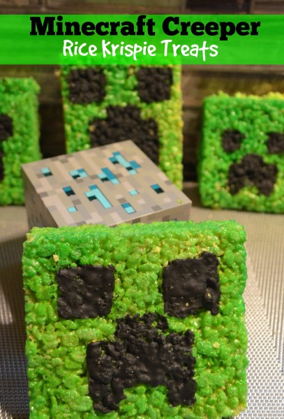 Rice Krispies Treats Minecraft Creeper Edition Original