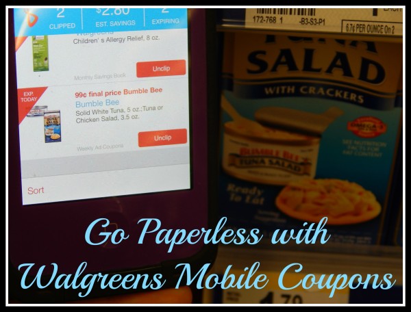 Walgreens Paperless Coupons Make Life Easier! #WalgreensPaperless  #shop