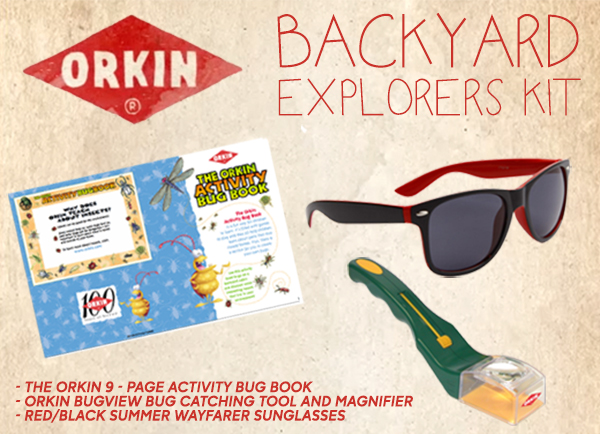 Orkin Bug Wisdom Backyard Explorers Kit Giveaway