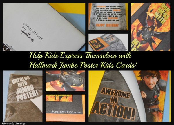 Help Kids Express Themselves with Hallmark Jumbo Poster Kids Cards! #KidsCards #shop