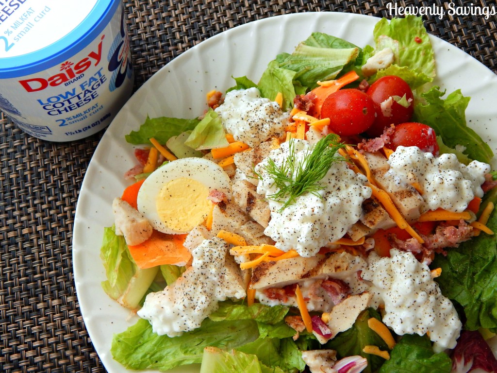 Healthy Salad Dressing Replacement + Recipe with Daisy Brand Cottage Cheese