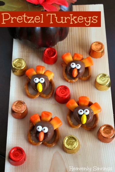 Pretzel Turkeys – Perfect Thanksgiving Treat!