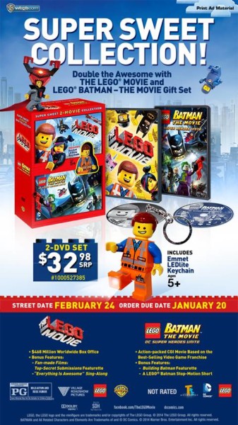 LEGO Super Sweet 2-Movie Collection