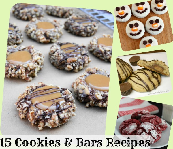 15 Cookies & Bar Recipes that are Great for the Holidays!