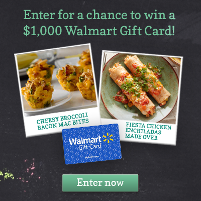 Kraft Cooking Up Good – You Could Win $1,000 Walmart Gift Card!