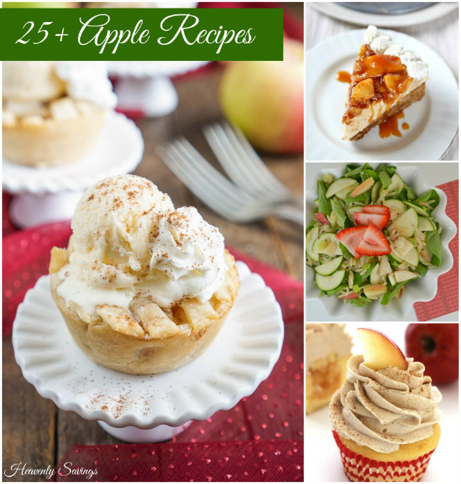25+ Recipes with Apples!