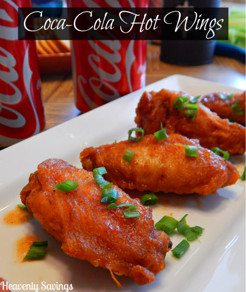 Coca-Cola Hot Wings + My Top 5 Finger Foods And DIY Individual Football Snack Can’s!