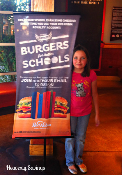 Red Robin’s Burgers for Better Schools Program! + Red Robin Gift Card Giveaway!
