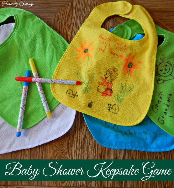 Baby Shower Keepsake Game Idea AND Keeping My Clothing Stain Free With Baby!