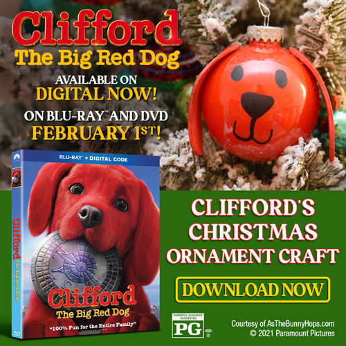 Clifford The Big Red Dog Ornament